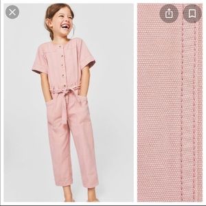 Zara girls jumpsuit